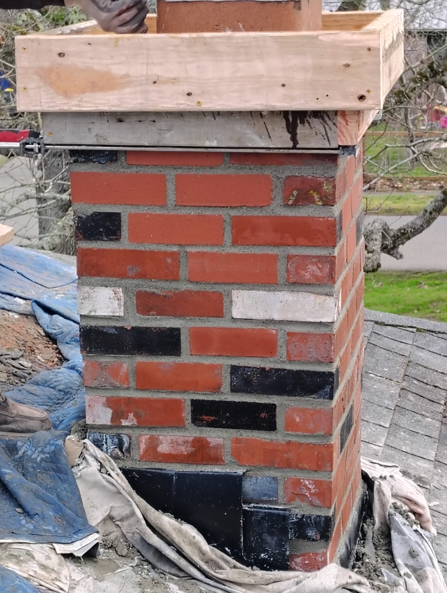 brick chimney repair